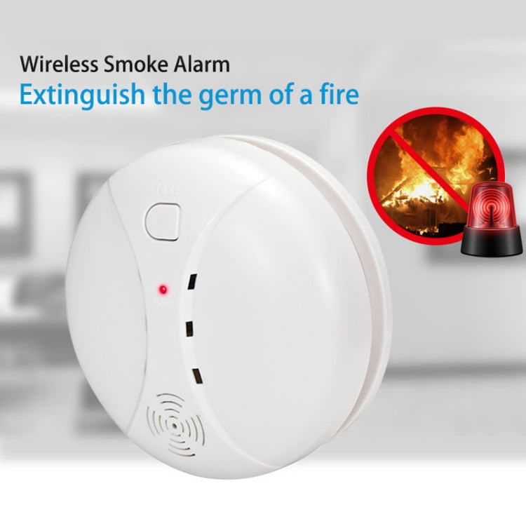 Wireless Fire Sensor Protection Smoke Detector Home Security Alarm Systems Wireless Fire Sensor Protection Smoke Detector Home Security Alarm Systems